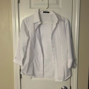 White Button Down - women’s size small - brand new without tags